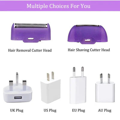 Souqely™Purple Epilator – آلة إزالة الشعر البنفسجية