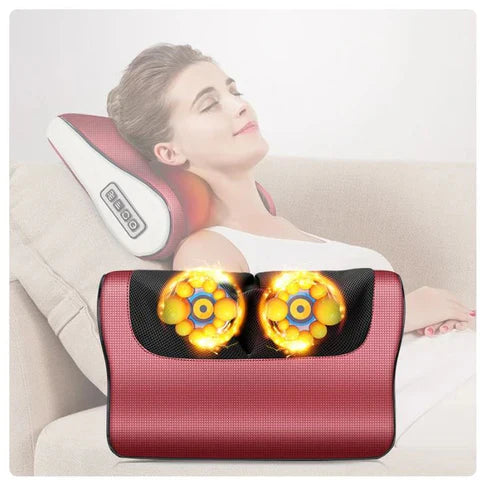 Souqely™ Red Pillow Massager – جهاز تدليك الوسادة الحمراء