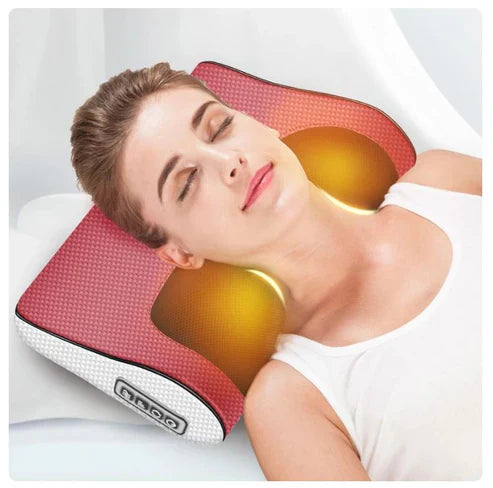Souqely™ Red Pillow Massager – جهاز تدليك الوسادة الحمراء