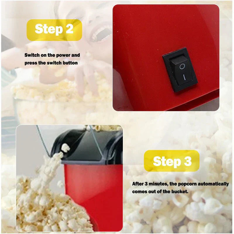 Souqely™Popcorn Popper Maker